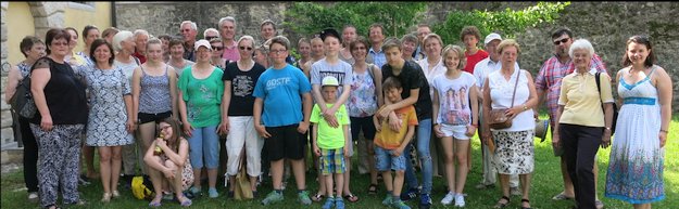 Gruppenfoto Tarcento-Fahrt