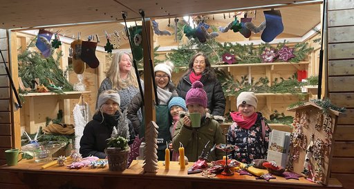 Christkindlmarkthütte